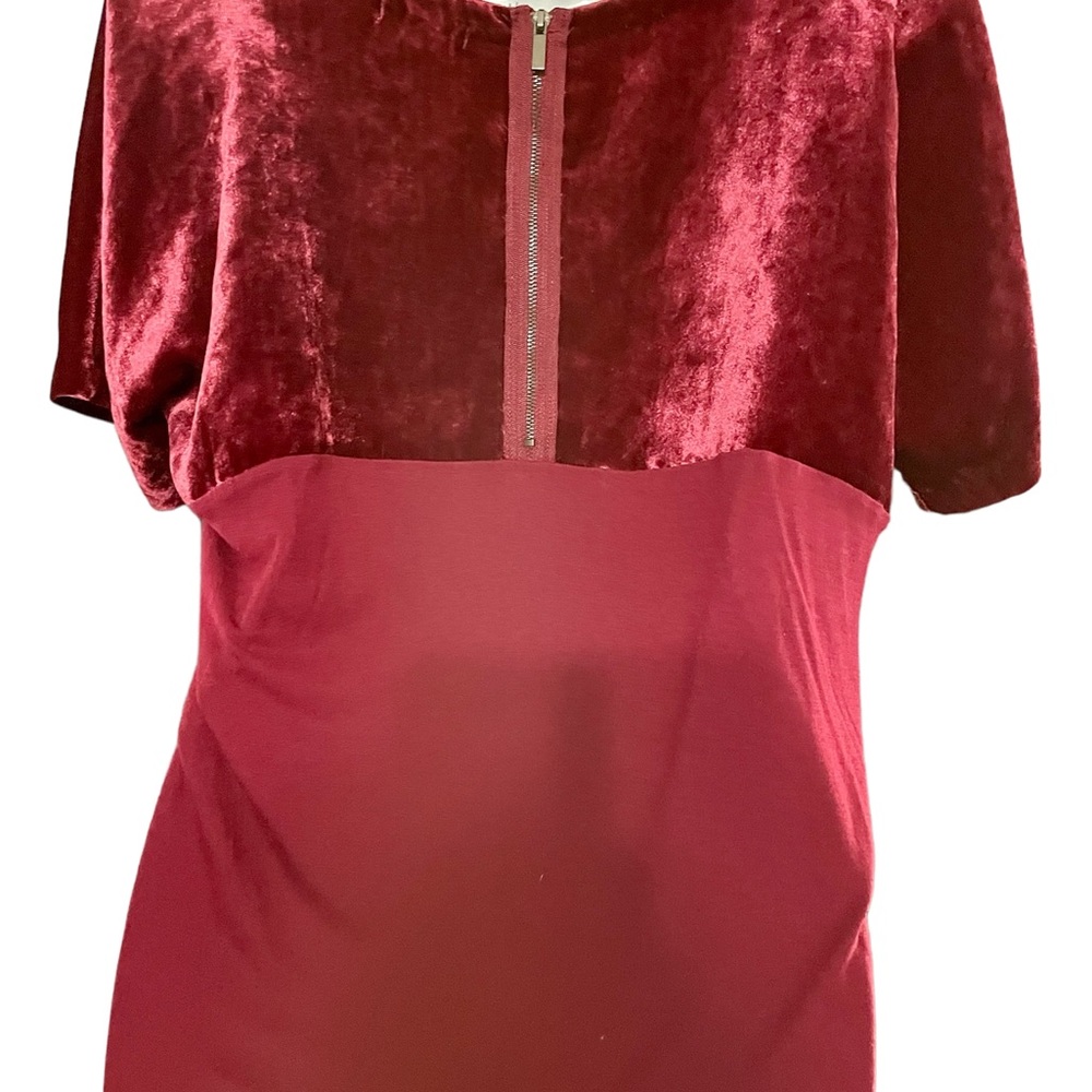 Womens velvet top Lucky Brand M - Picture 3 of 4